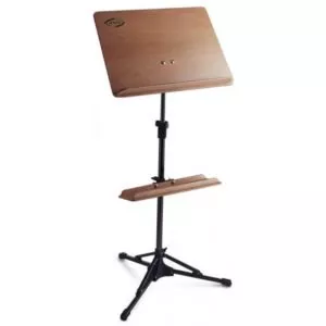 estante de partituras de madeira 1