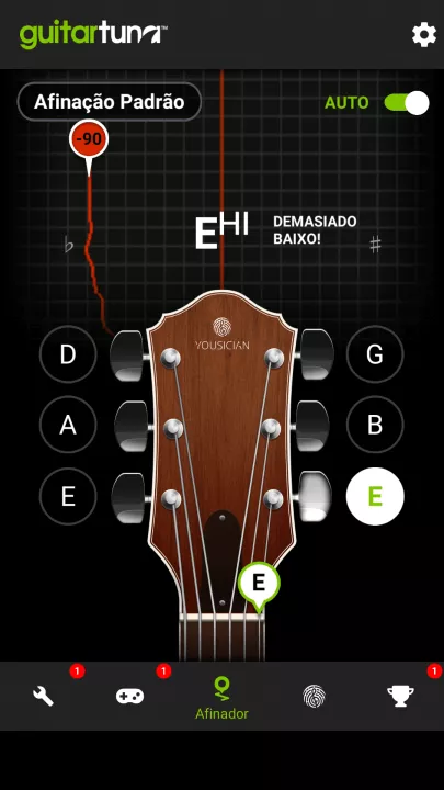 afinar violão com celuilar