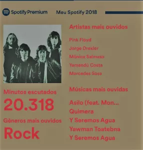 Spotfy wrapped 2018 musicas mais ouvidas no spotfy em 2018